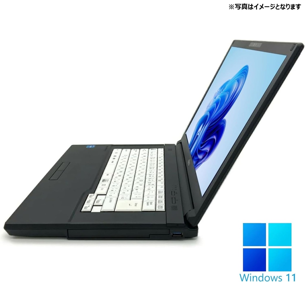 富士通 ノートPC A5511 / Win11 Pro /MS office 2024 / 15.6型 / Core